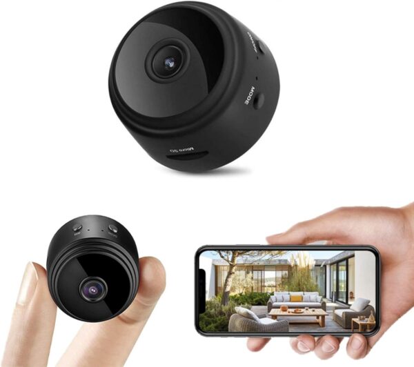 BVYY Spy Camera 1080P WiFi Hidden Camera Wireless Indoor Secret Camera Mini Nanny Spy Cam Home Security Surveillance Camera Micro Small Monitor Video Camera with Motion Detection App Control - Image 3